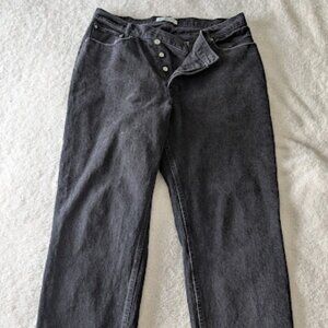 Abercrombie & Fitch High-Waisted Dad Fit Jeans